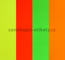 Etikety PRINT 25x33 mm barevné signální (100xA4)